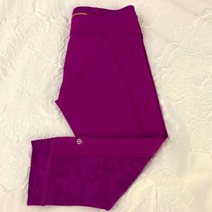 Lululemon z4 leggings size 8